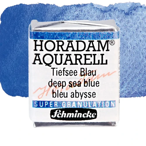 Farba akwarelowa Schmincke Horadam Aquarell półkostka - 953 Deep sea blue