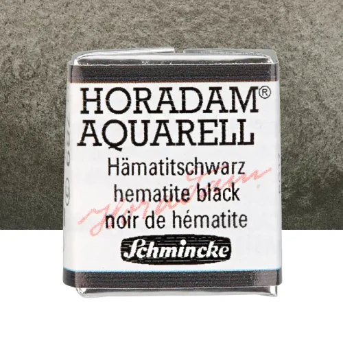 Farba akwarelowa Schmincke Horadam Aquarell półkostka - 789 Hematite black