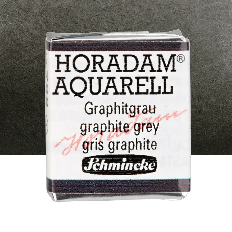 Farba akwarelowa Schmincke Horadam Aquarell półkostka - 788 Graphite grey 01