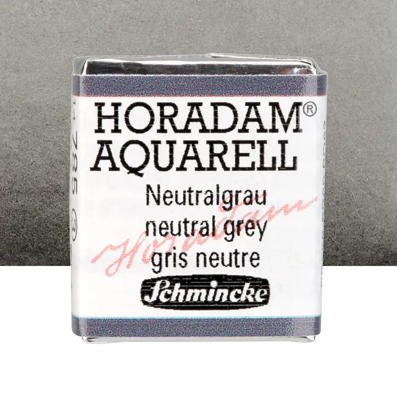 Farba akwarelowa Schmincke Horadam Aquarell półkostka - 785 Neutral grey 01