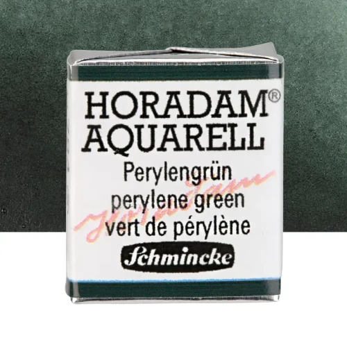 Farba akwarelowa Schmincke Horadam Aquarell półkostka - 784 Perylene green