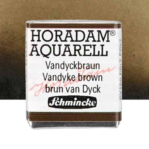 Farba akwarelowa Schmincke Horadam Aquarell półkostka - 669 Vandyke brown