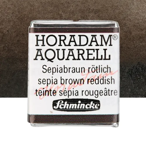 Farba akwarelowa Schmincke Horadam Aquarell półkostka - 662 Sepia brown reddish