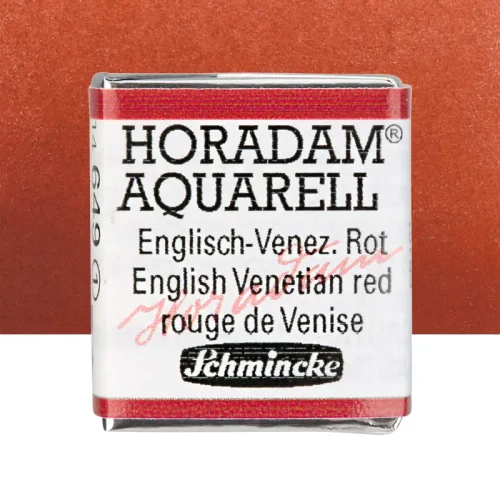 Farba akwarelowa Schmincke Horadam Aquarell półkostka - 649 English venetian red