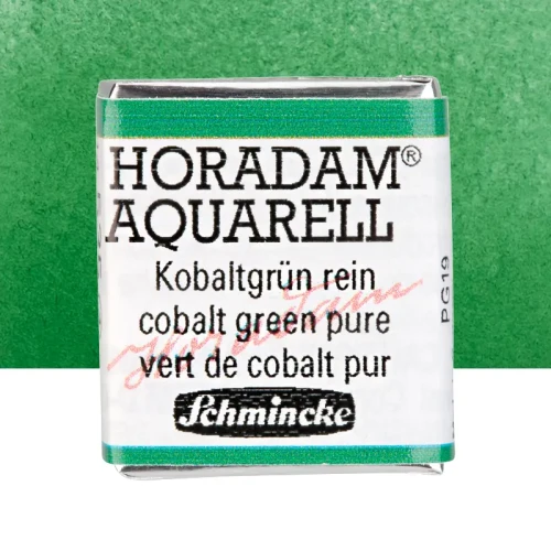 Farba akwarelowa Schmincke Horadam Aquarell półkostka - 535 Cobalt green pure
