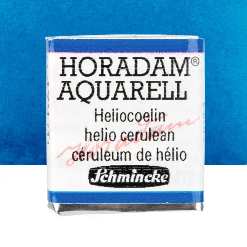 Farba akwarelowa Schmincke Horadam Aquarell półkostka - 479 Helio cerulean
