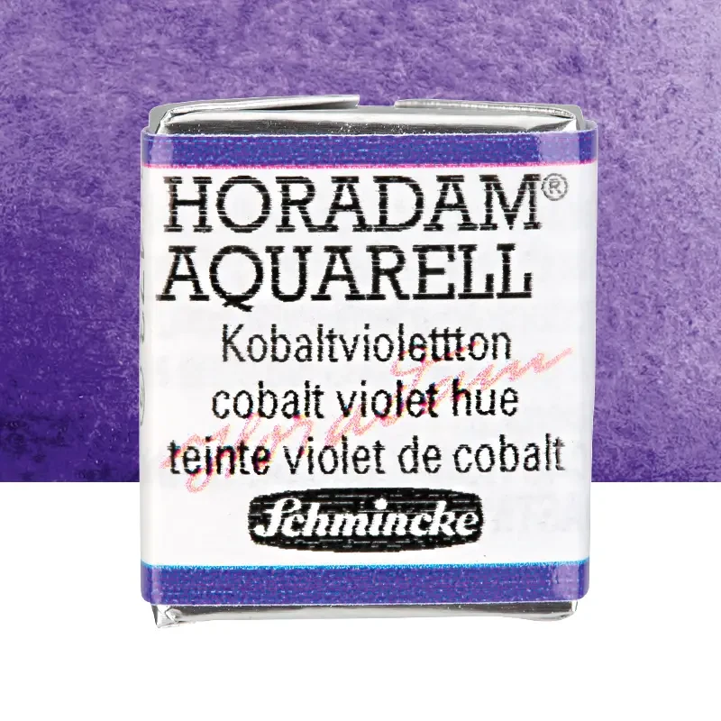 Farba akwarelowa Schmincke Horadam Aquarell półkostka - 473 Cobalt violet hue 01