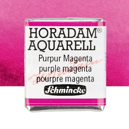 Farba akwarelowa Schmincke Horadam Aquarell półkostka - 367 Purple magenta