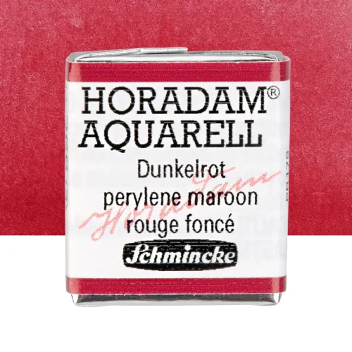 Farba akwarelowa Schmincke Horadam Aquarell półkostka - 366 Perylene maroon