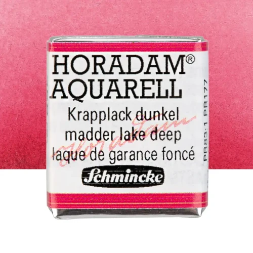Farba akwarelowa Schmincke Horadam Aquarell półkostka - 358 Madder lake deep