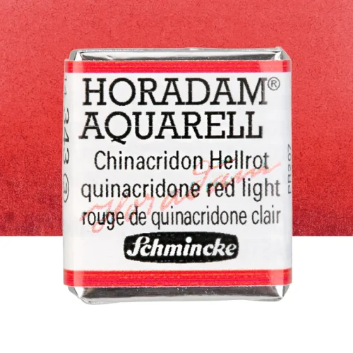 Farba akwarelowa Schmincke Horadam Aquarell półkostka - 343 Quinacridone red light