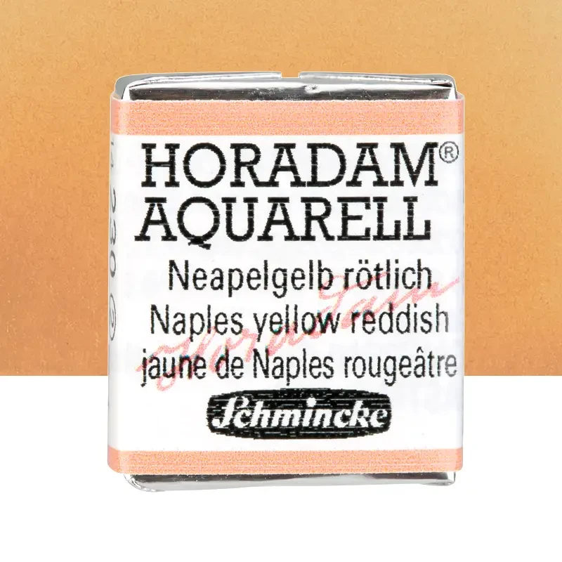 Farba akwarelowa Schmincke Horadam Aquarell półkostka - 230 Naples yellow reddish 01