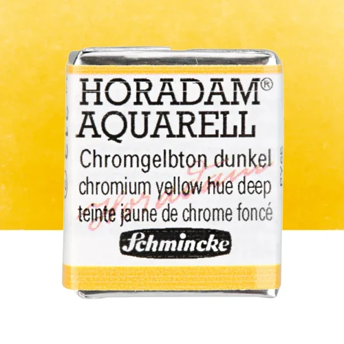 Farba akwarelowa Schmincke Horadam Aquarell półkostka - 213 Chromium yellow hue deep