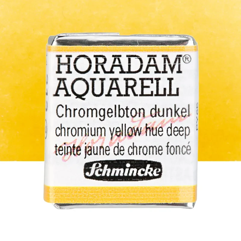 Farba akwarelowa Schmincke Horadam Aquarell półkostka - 213 Chromium yellow hue deep 01