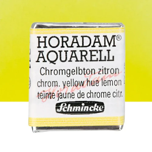 Farba akwarelowa Schmincke Horadam Aquarell półkostka - 211 Chromium yellow hue lemon