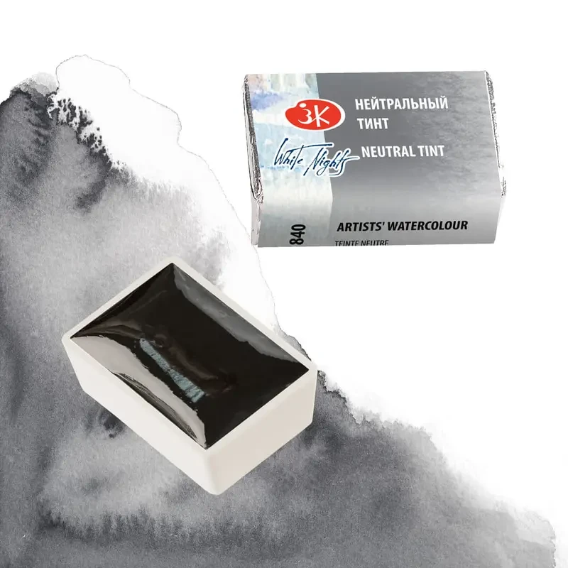 Farba akwarelowa Białe Noce kostka - 840 Natural Tint 04