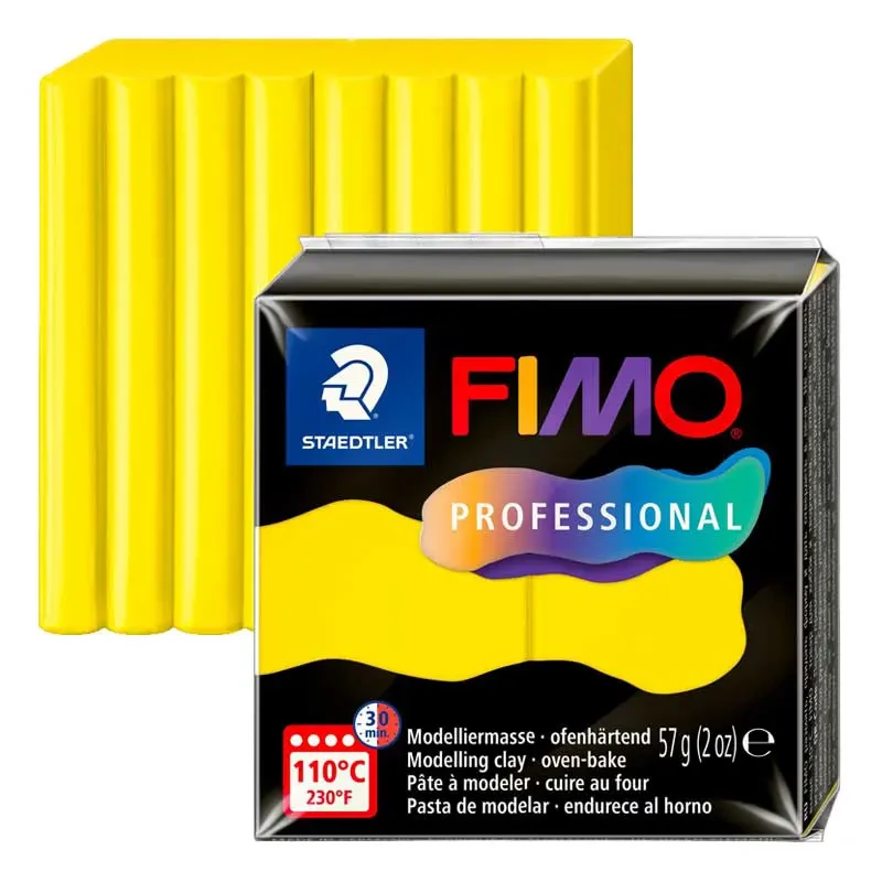 Modelina Fimo Professional 57 g - 100 Żółty 01