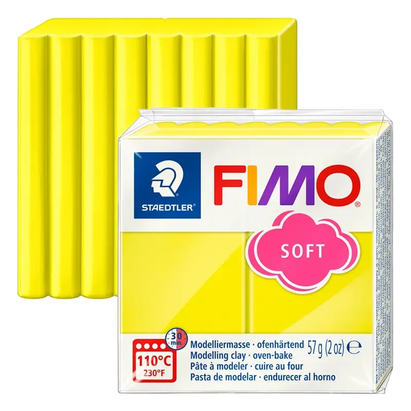 Modelina Fimo Soft Staedtler 57 g - 10 cytrynowy 01