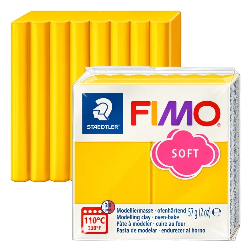 Modelina Fimo Soft Staedtler 57 g - 16 Żółty słoneczny 01