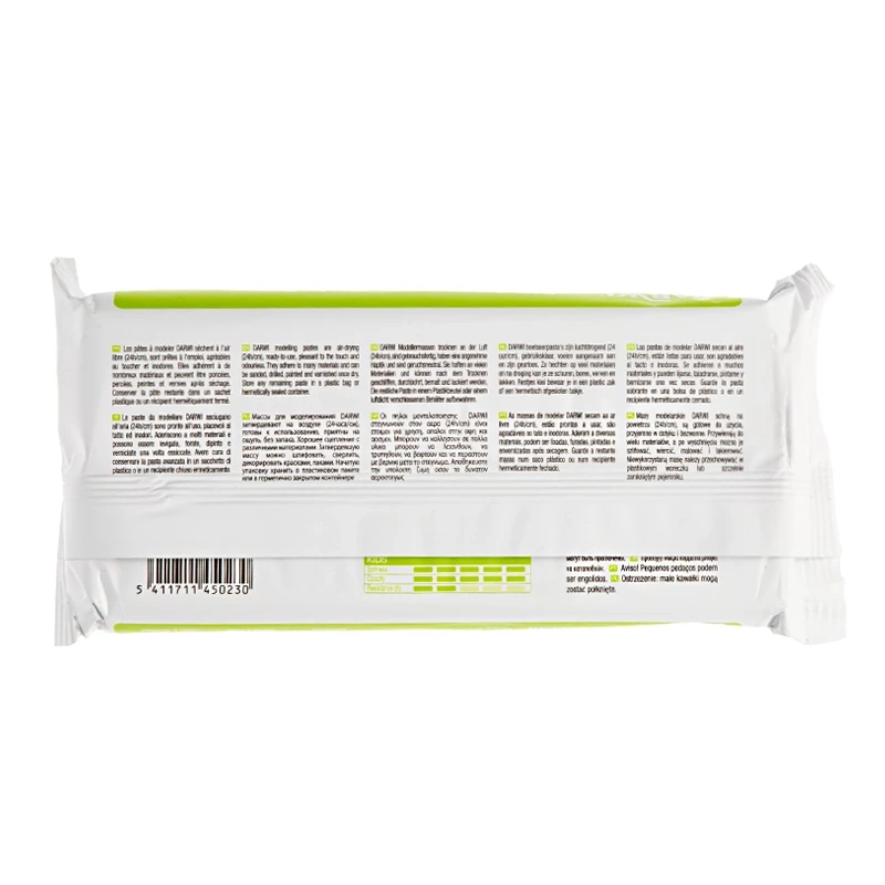 Glina samoutwardzalna dla dzieci Darwi biała 1 kg 02