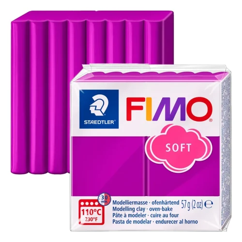 Modelina Fimo Soft Staedtler 57 g - 61 fiolet