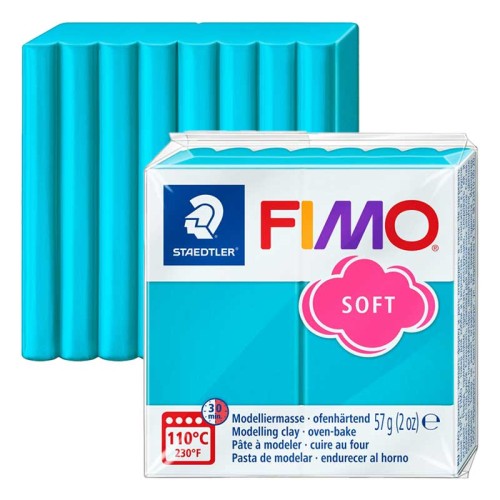 Modelina Fimo Soft Staedtler 57 g - 39 Turkusowy