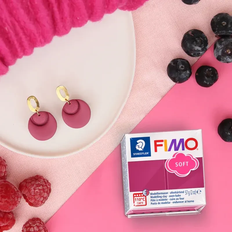 Modelina Fimo Soft Staedtler 57 g - T23 Mrożona jagoda 02