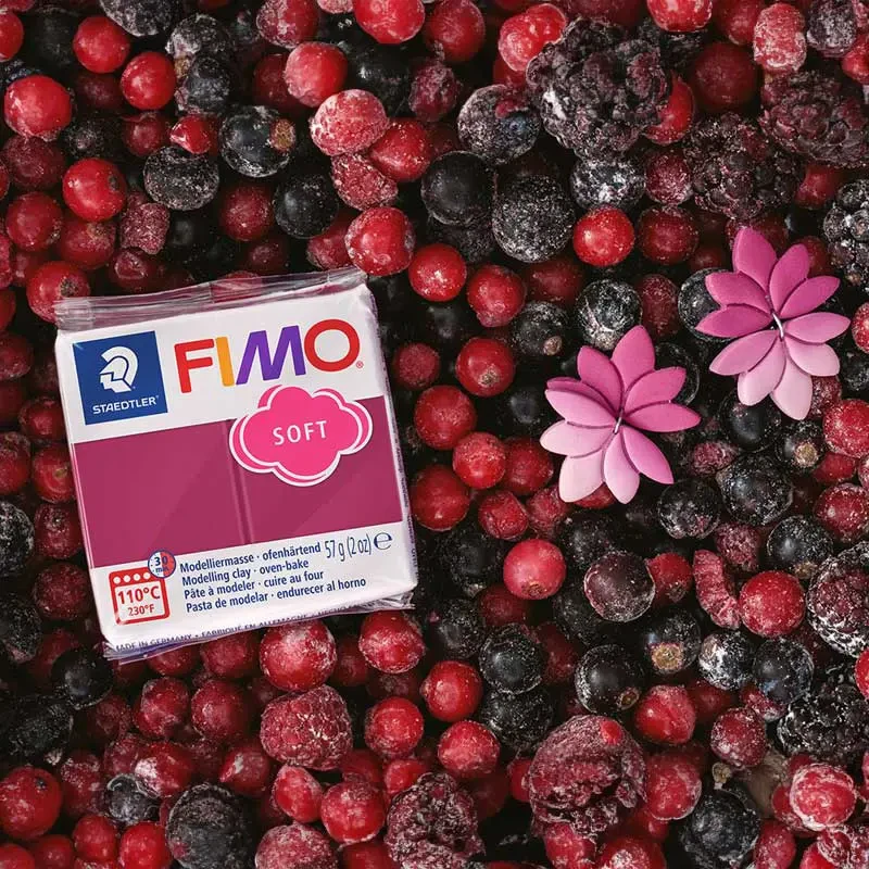 Modelina Fimo Soft Staedtler 57 g - T23 Mrożona jagoda 03
