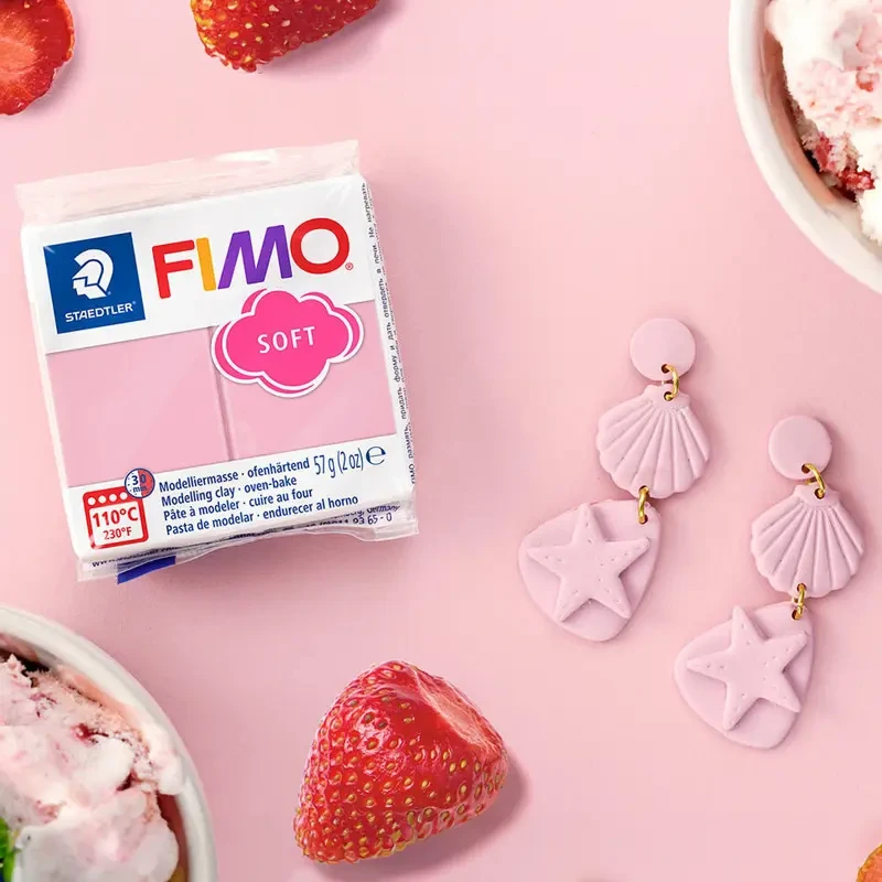 Modelina Fimo Soft Staedtler 57 g - T21 Różowa truskawka 02