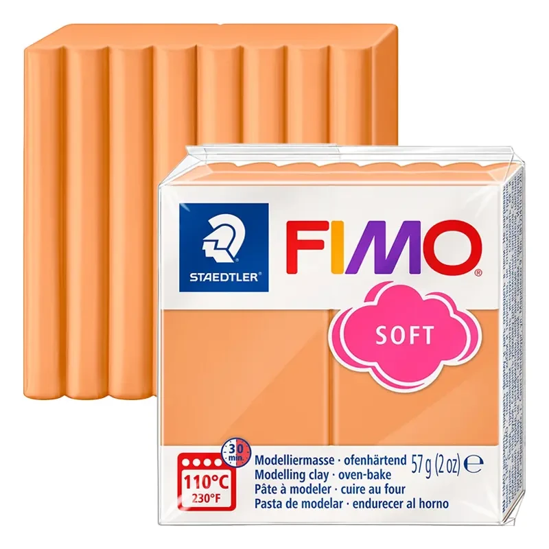 Modelina Fimo Soft Staedtler 57 g - T41 Papaja sorbet 01