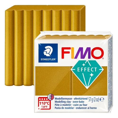 Modelina Fimo Effect Metallic Staedtler 57 g - 011 Złoty metaliczny