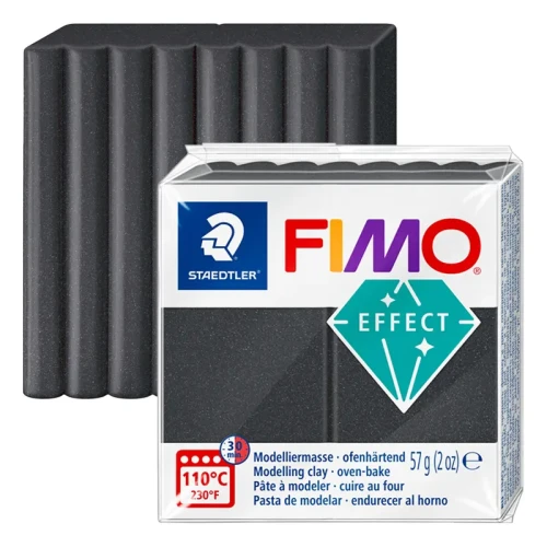 Modelina Fimo Effect Metallic Staedtler 57 g - 091 Szary metaliczny