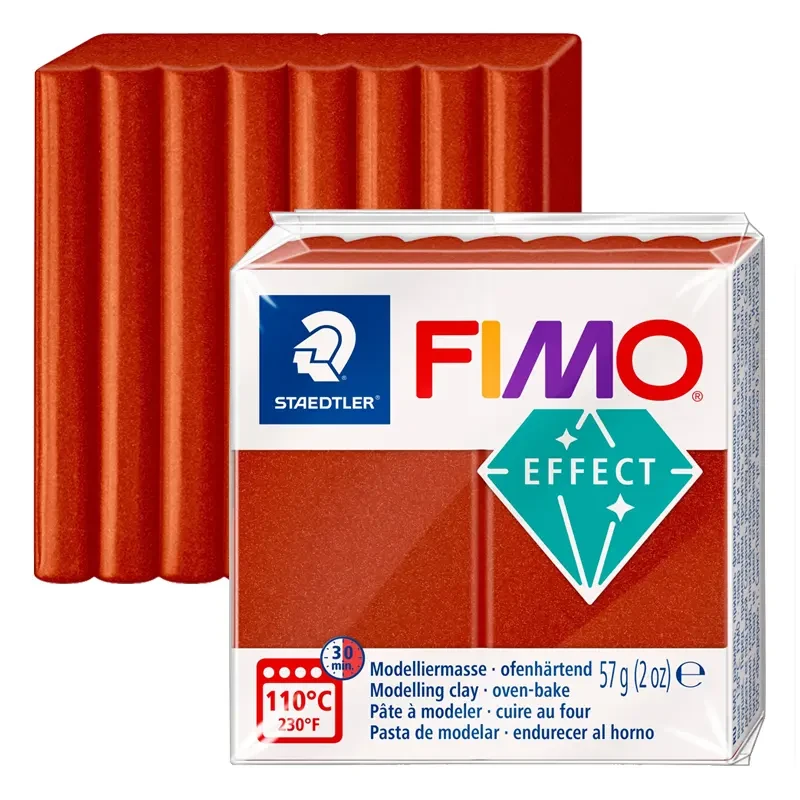 Modelina Fimo Effect Metallic Staedtler 57 g - 027 Miedziany metaliczny 01