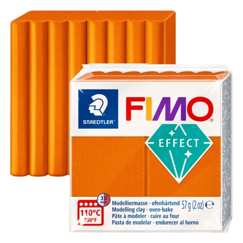 Modelina Fimo Effect Metallic Staedtler 57 g - 041 Pomarańczowy metaliczny