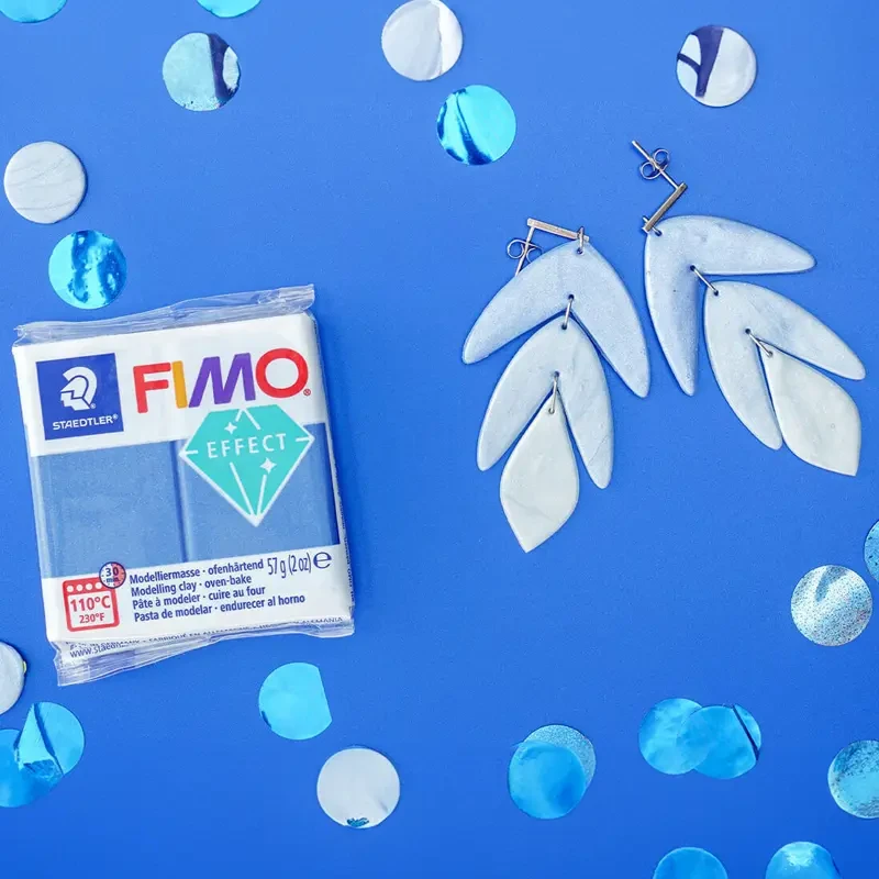 Modelina Fimo Effect Metallic Staedtler 57 g - 031 Niebieski metaliczny 02