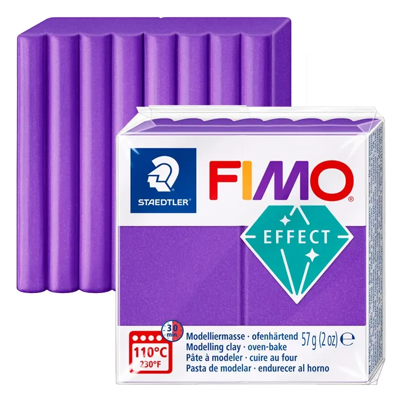 Modelina Fimo Effect Metallic Staedtler 57 g - 061 Fioletowy metaliczny 01
