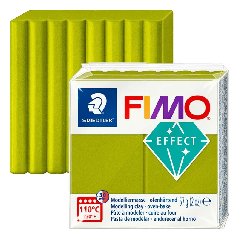Modelina Fimo Effect Metallic Staedtler 57 g - 051 Zielony metaliczny 01