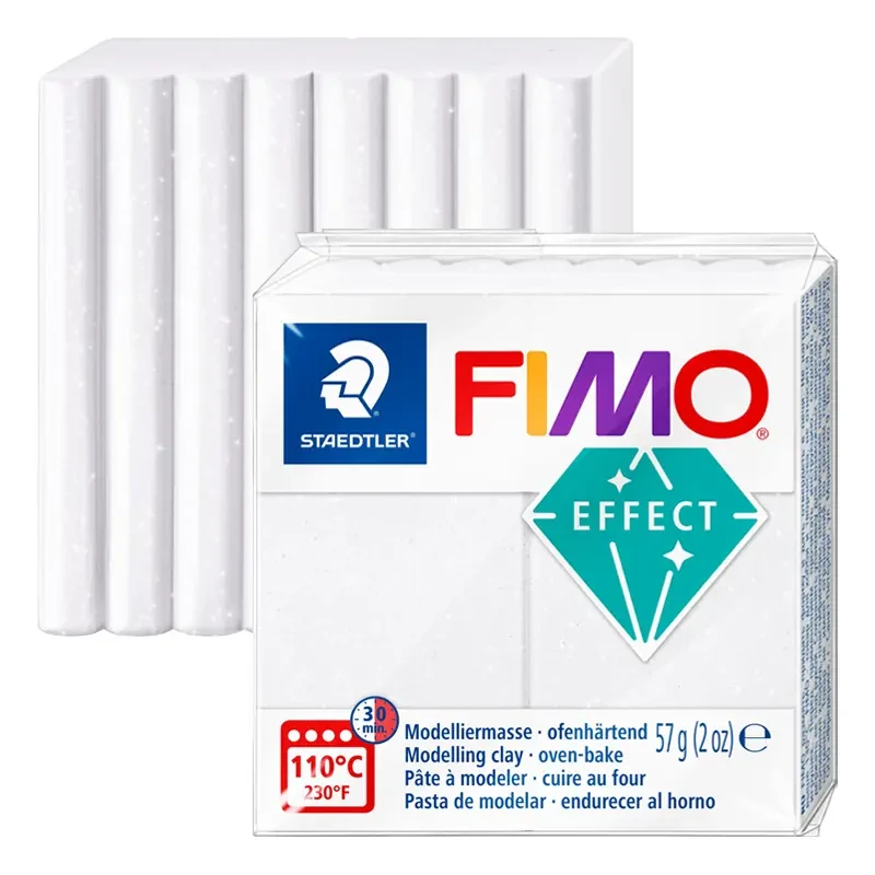 Modelina Fimo Effect Galaxy Staedtler 57 g - 002 Biały 01
