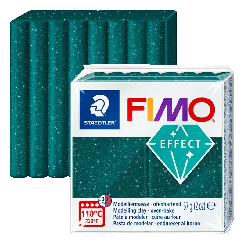 Modelina Fimo Effect Galaxy Staedtler 57 g - 562 Zielony 01