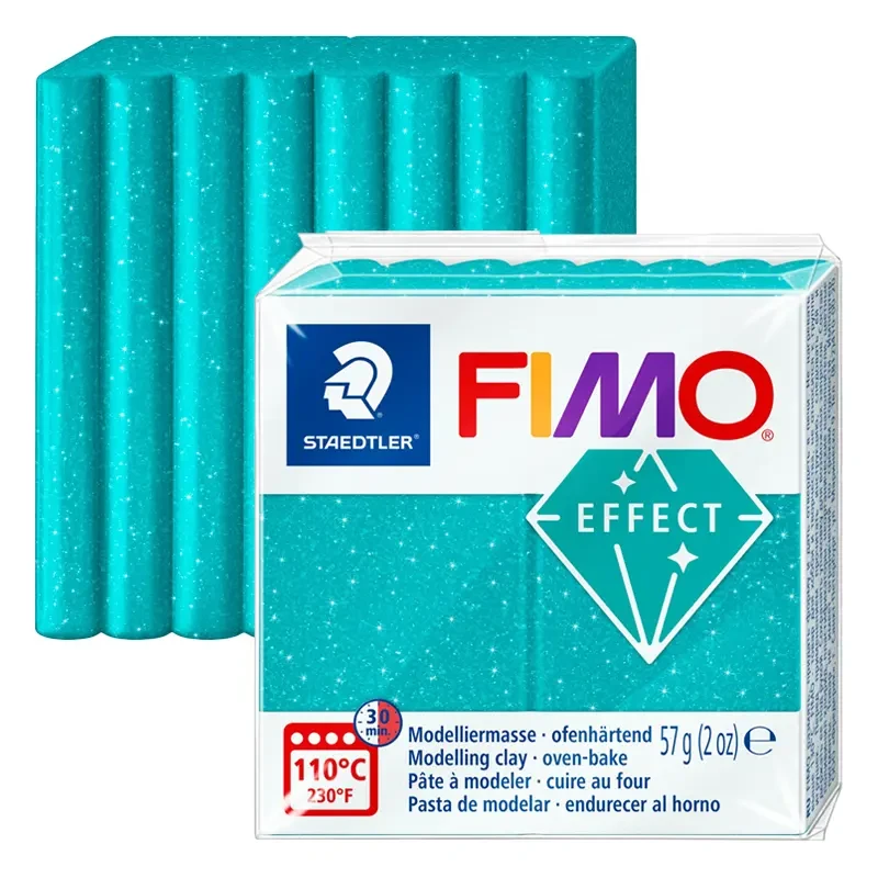 Modelina Fimo Effect Galaxy Staedtler 57 g - 392 Turkusowy 01