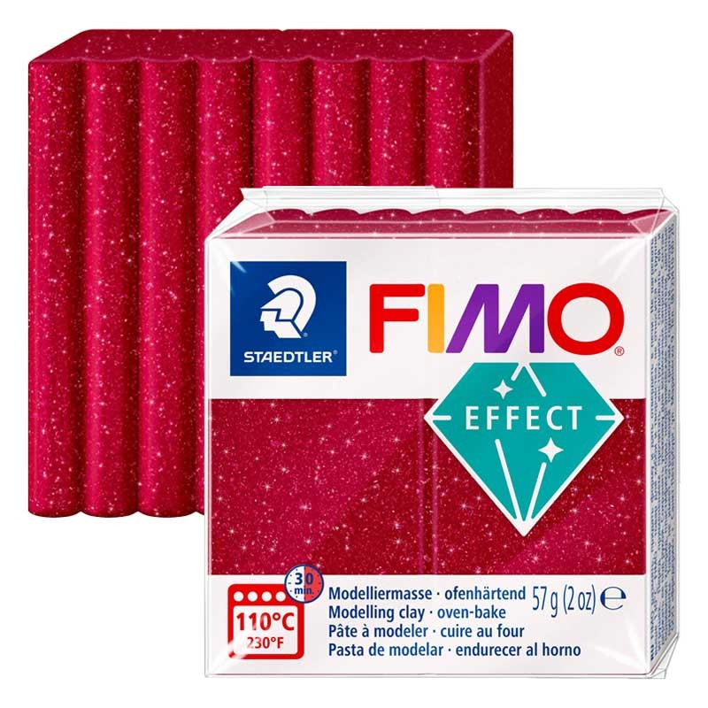 Modelina Fimo Effect Galaxy Staedtler 57 g - 202 Czerwony 01