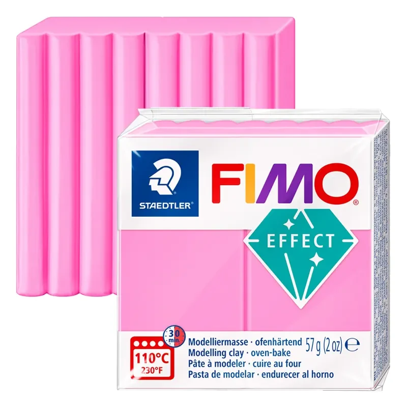 Modelina Fimo Effect Neon Staedtler 57 g - 201 Różowy 01