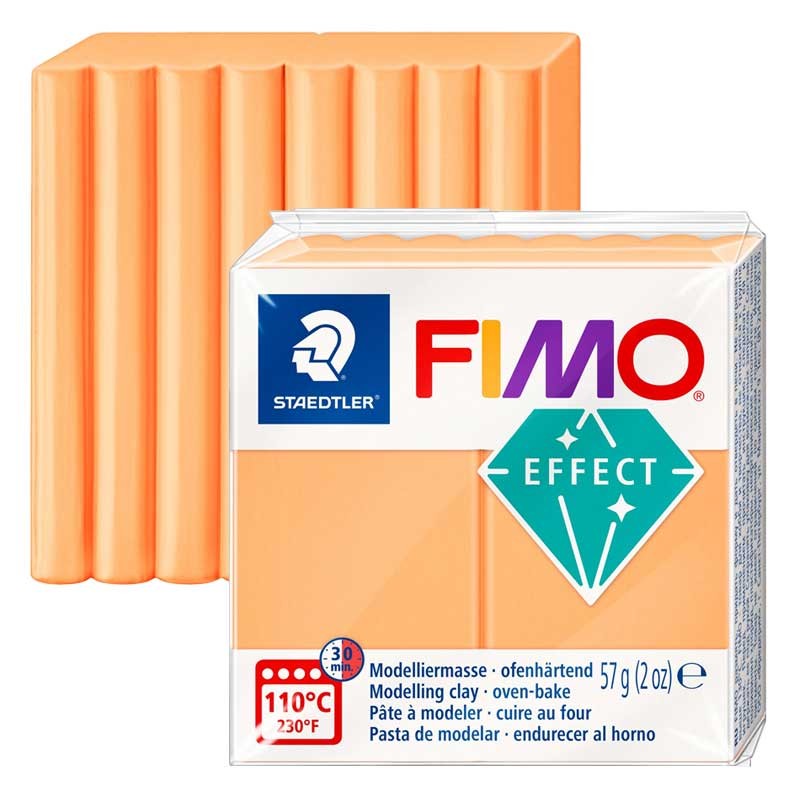 Modelina Fimo Effect Neon Staedtler 57 g - 401 Pomarańczowy 01