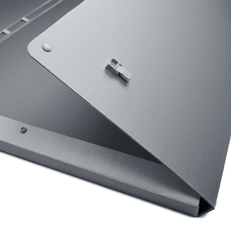 Teczka na rysunki B2 Leniar szara - 50 x 70 cm 06