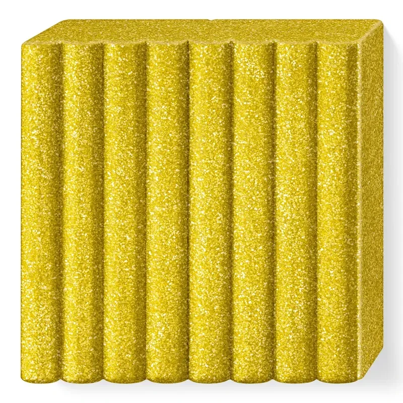Modelina Fimo Effect Glitter Staedtler 57 g - 112 Złoty brokatowy 04