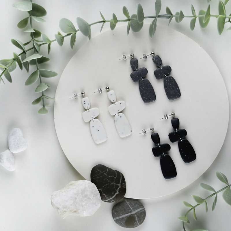 Modelina Fimo Effect Stone Staedtler 57 g - 003 Biały granit 03