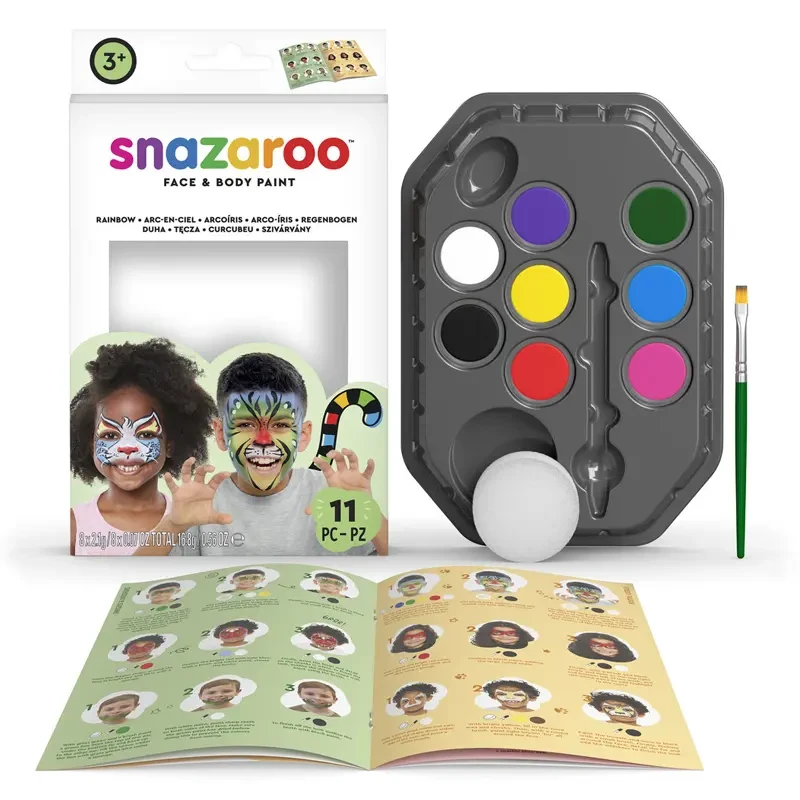 Farby do twarzy Snazaroo Rainbow 01