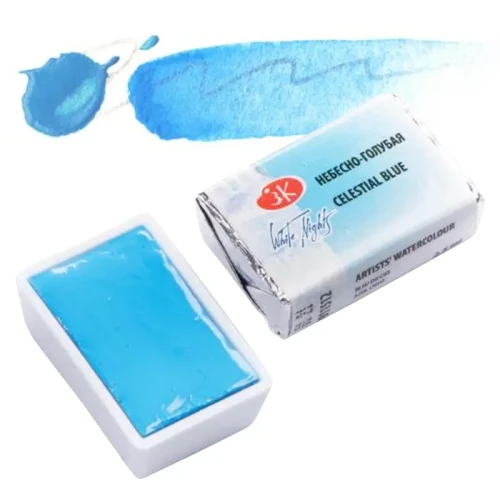 Farba akwarelowa Białe Noce kostka - 512 Celestial Blue
