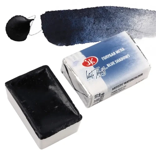 Farba akwarelowa Białe Noce kostka - 556 Blue Shadows