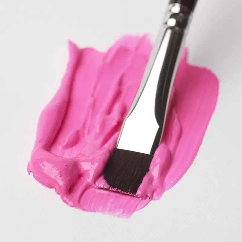 Pędzle syntetyczne Winsor & Newton Galeria zestaw 5 szt., długa rączka 04